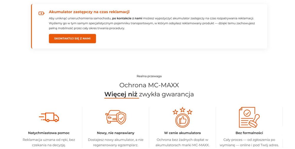 akumulatorywysylka.pl: ma gwarancję i akumulator zastępczy