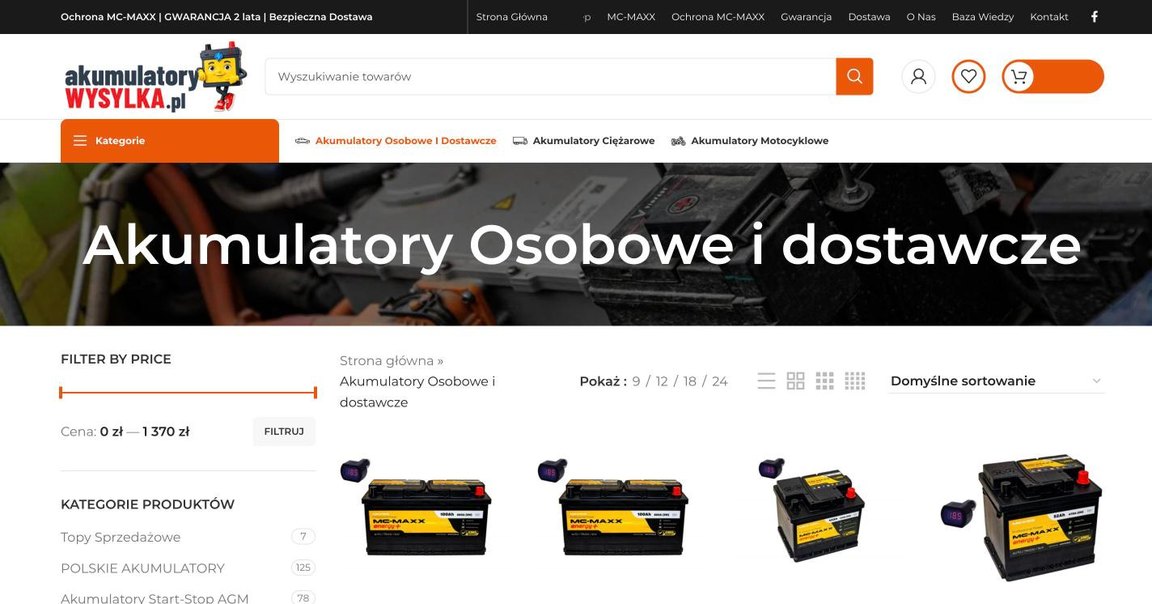 Po: akumulatorywysylka.pl