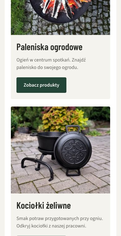 ES-ER: paleniska i kociołki na telefonie