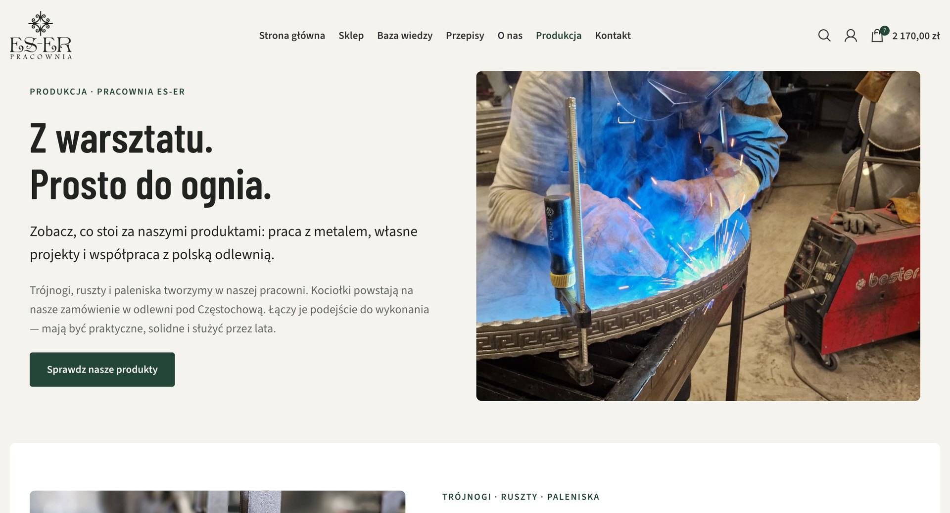 ES-ER: Z warsztatu prosto do ognia