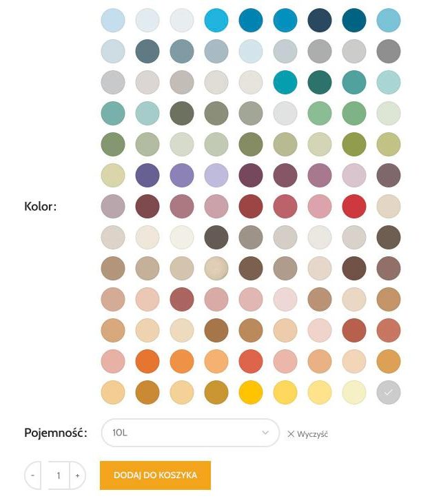I SEE: dobiera pojemność