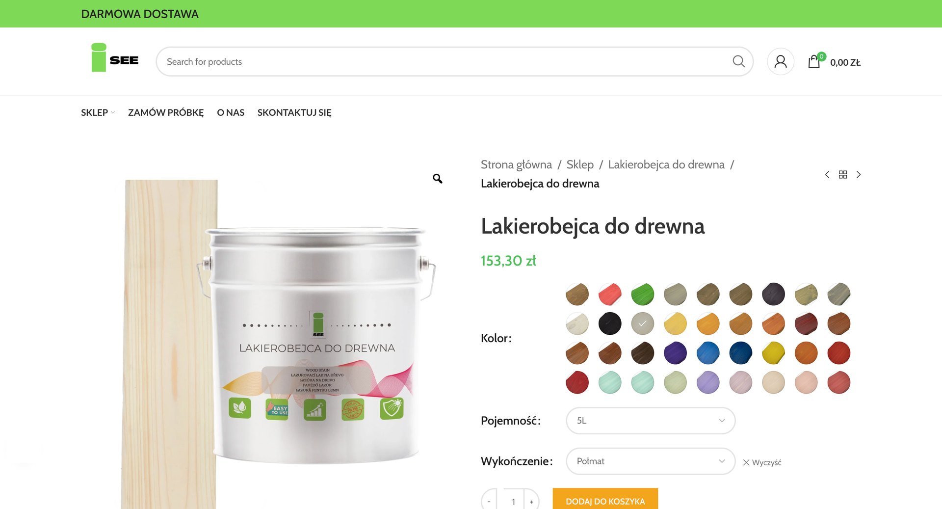 I SEE: lakierobejca: 36 kolorów w jednej karcie