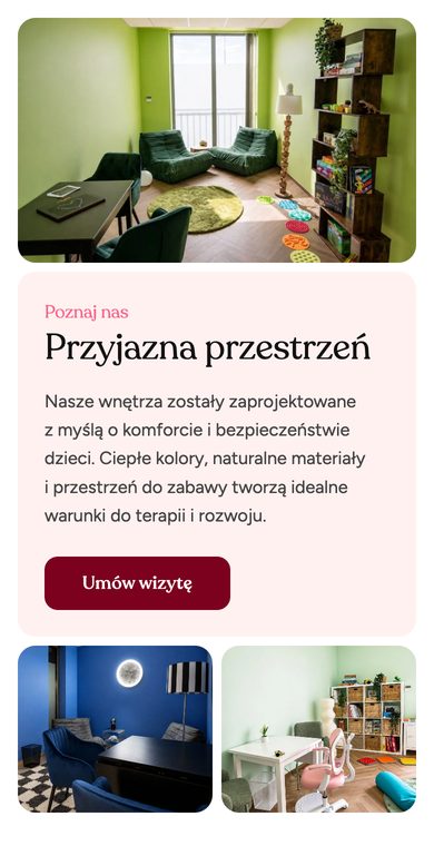 Kidly Academy: przestrzeń na telefonie