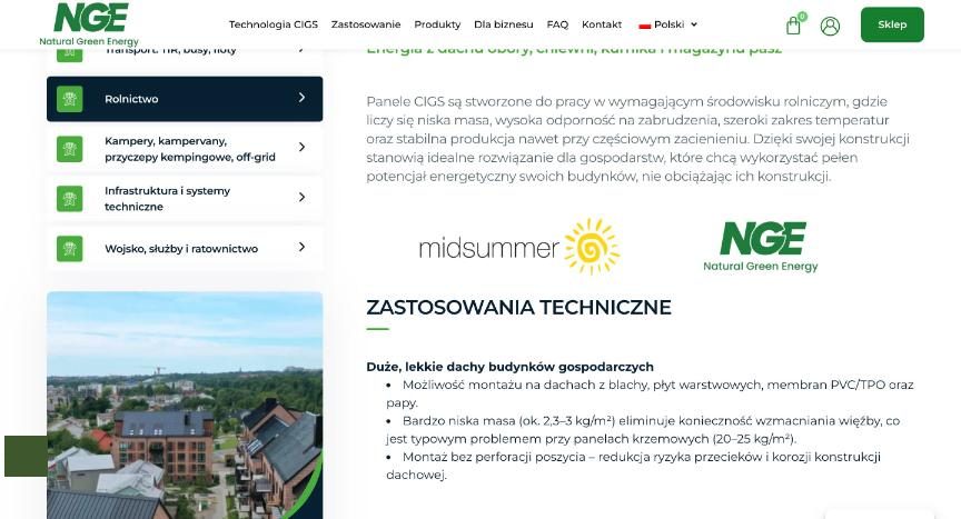 Natural Green Energy: czyta konkrety dla swojej branży