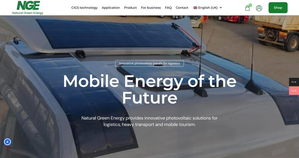 Natural Green Energy: czyta po angielsku