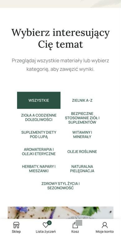 Zdrowitek: tematy poradników